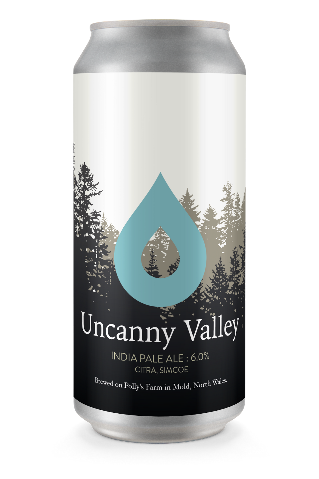 Uncanny Valley - Polly's Brew Co - IPA, 6%, 440ml Can