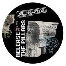 Load image into Gallery viewer, Release The Pillars - Neon Raptor - Pale Ale, 5%, 440ml Can
