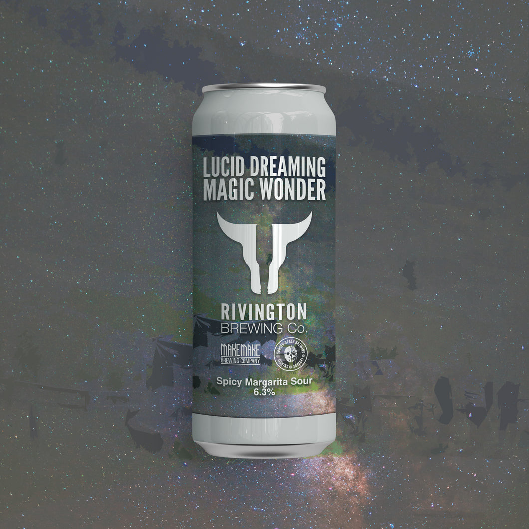 Lucid Dreaming Magic Wonder - Rivington Brewing Co - Spicy Margarita Sour, 6.3%, 500ml Can