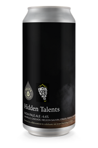 Hidden Talents - Polly's Brew Co X Uncharted Brew Co - IPA, 6.6%, 440ml Can
