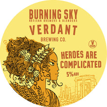 Load image into Gallery viewer, Heroes Are Complicated - Burning Sky X Verdant Brewing Co - West Coast Pale 5%, 440ml Can
