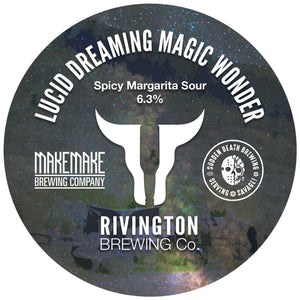 Lucid Dreaming Magic Wonder - Rivington Brewing Co - Spicy Margarita Sour, 6.3%, 500ml Can