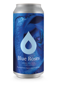 Blue Roses - Polly's Brew Co - Small IPA, 3.2%, 440ml Can