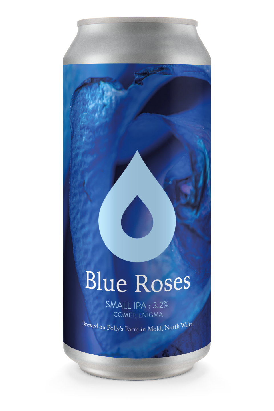 Blue Roses - Polly's Brew Co - Small IPA, 3.2%, 440ml Can