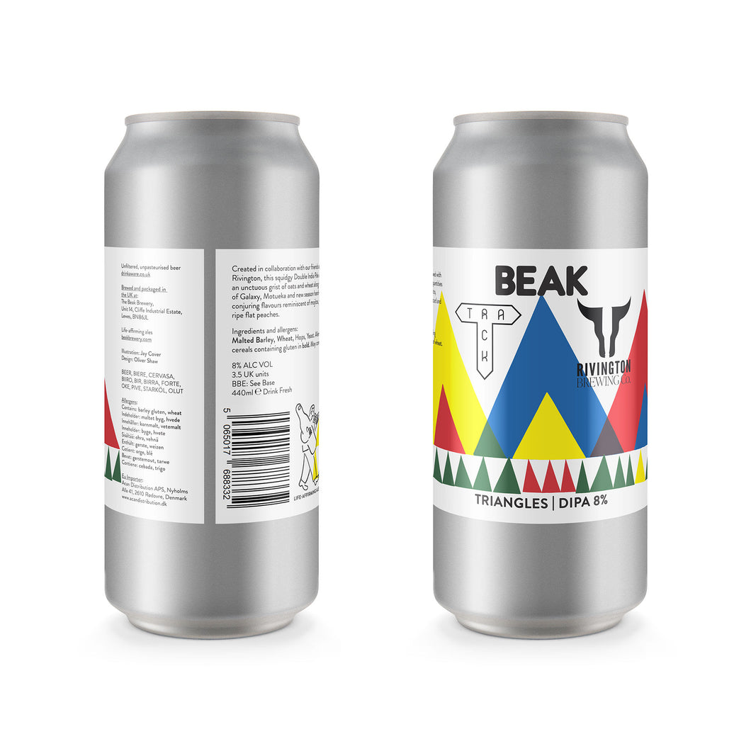 Triangles - Beak Brewery X Track Brewing Co X Rivington Brewing Co - D ...