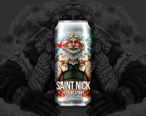Saint Nick - Tartarus Beers - Festive Stout, 6%, 440ml Can