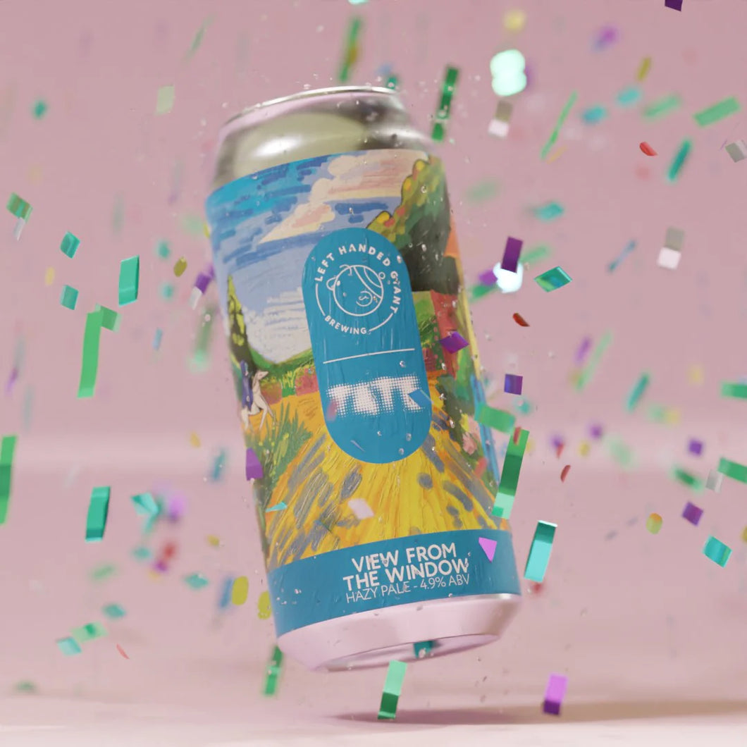 View From The Window - Left Handed Giant X Tate Modern - Hazy Pale, 4.8%, 440ml Can