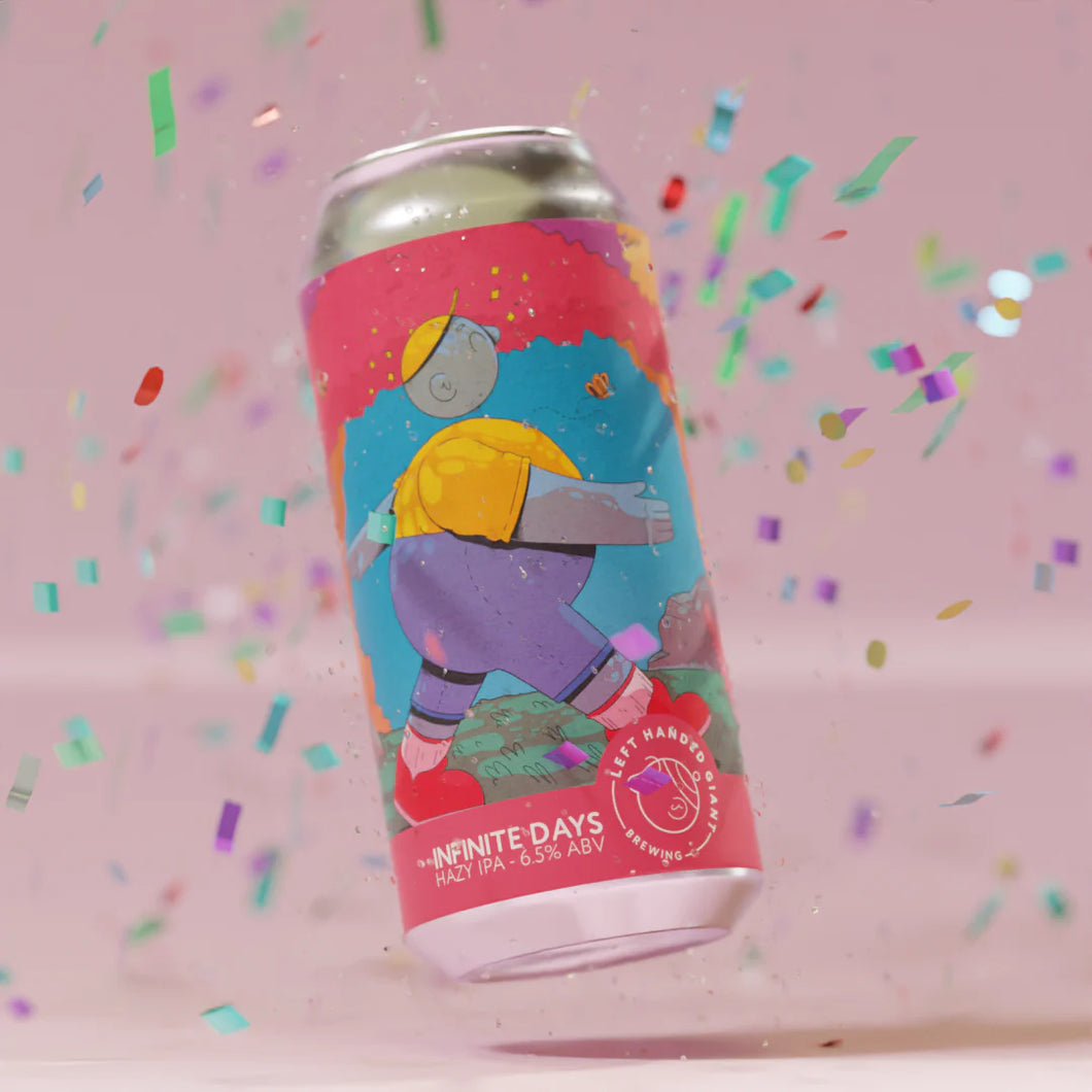 Infinite Days - Left Handed Giant - Hazy IPA, 6.5%, 440ml Can