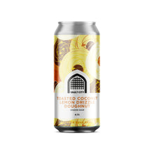 Load image into Gallery viewer, Toasted Coconut Lemon Drizzle Doughnut - Vault City - Toasted Coconut Lemon Drizzle Doughnut Session Sour, 4.1%, 440ml Can
