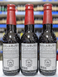 Bakkie & Bluf BA - Brouwerij De Molen - Bourbon Barrel Aged Coffee Imperial Stout with Haagsche Hopjes, 11.4%, 330ml Bottle