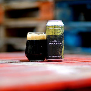 Rum & Ginger Stout - Vocation Brewery - Rum Barrel Aged Ginger Imperial Stout, 10.6%, 440ml Can