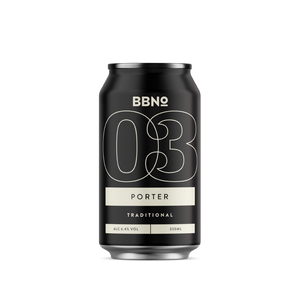 03 | Traditional Porter - Brew By Numbers - Porter, 6.4%, 330ml Can