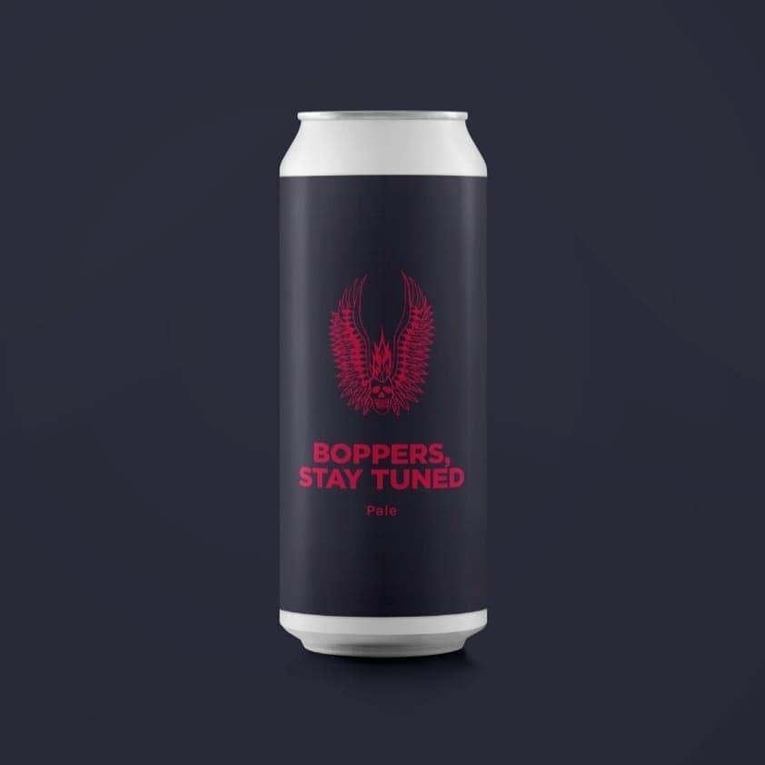 Boppers Stay Tuned - Pomona Island - DDH Pale Ale, 4.7%, 440ml Can