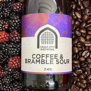 Coffee & Bramble Sour - Vault City - Coffee & Bramble Sour Ale, 7.4%, 375ml Bottle