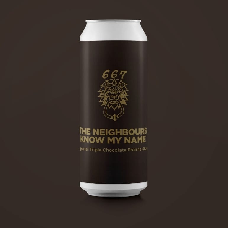 The Neighbours Know My Name - Pomona Island - Imperial Triple Chocolate Praline Stout, 11%, 440ml Can