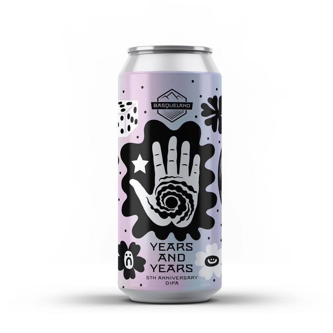 Years And Years - Basqueland Brewing Co - DIPA, 8%, 440ml Can