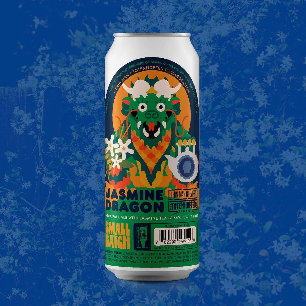 Jasmine Dragon - Thin Man Brewery - IPA with Jasmine Tea, 6.66%, 473ml Can