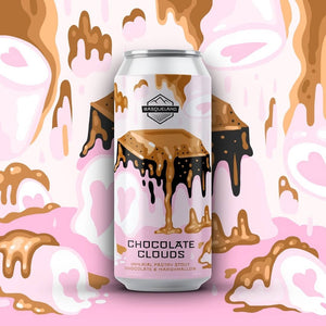 Chocolate Clouds - Basqueland Brewing Co - Chocolate & Marshmallow Imperial Pastry Stout, 12.5%, 440ml Can