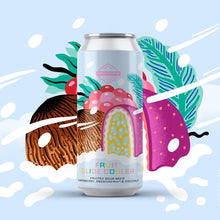 Load image into Gallery viewer, Fruit Slide Cooler - Basqueland Brewing - Raspberry, Passionfruit &amp; Coconut Sour, 6%, 440ml Can
