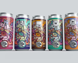 Virtual Reality North Brew - Amundsen Brewery X North Brewing Co - Triple Fruited Smoothie w/ Mango, Guava, Passionfruit, Coconut & Marshmallow, 8%, 440ml Can