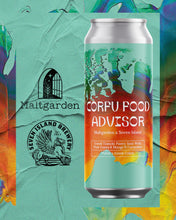 Load image into Gallery viewer, Corfu Food Advisor - Maltgarden X Seven Island Brewery - Greek Tzatziki Pastry Sour with Pink Guava, Mango &amp; Cucumber, 5.5%, 500ml Can
