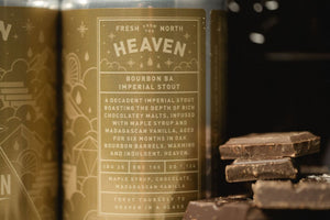 Heaven - Northern Monk - Bourbon Barrel Aged Imperial Stout w/ Maple Syrup, 11%, 330ml Can
