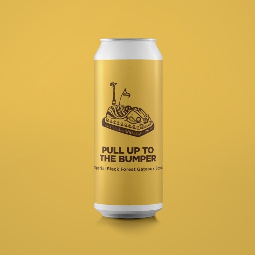 Pull Up The Bumper - Pomona Island - Imperial Black Forest Gateaux Stout, 11%, 440ml Can