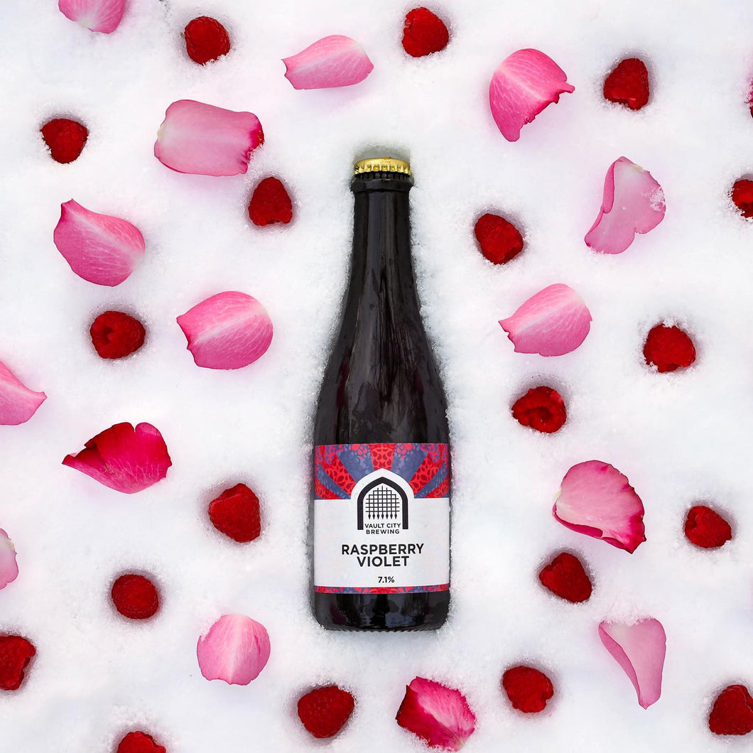 Raspberry Violet - Vault City - Raspberry Violet Sour Ale, 7.1%, 375ml Bottle