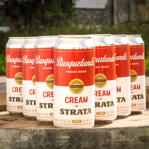 Cream Of Strata - Basqueland Brewing Co - IPA, 6.3%, 440ml Can