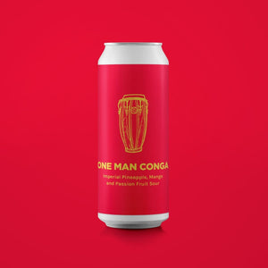 One Man Conga - Pomona Island - Imperial Pineapple, Mango and Passion Fruit Sour, 10%, 440ml Can
