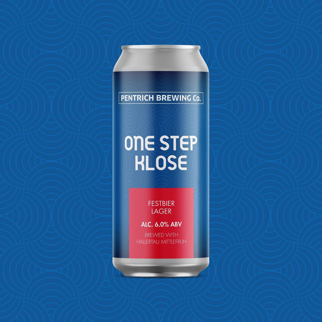 One Step Klose - Pentrich Brewing Co - Festbier Lager, 6%, 440ml Can