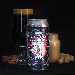 Peanut Butter Prophecy - Basqueland Brewing Co - Imperial Pastry Stout with Chocolate & Peanut Butter, 11.5%, 440ml Can