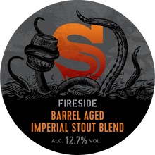 Load image into Gallery viewer, Fireside - Siren Craft Brew - Barrel Aged Blended Imperial Stout, 12.7%, 375ml Bottles
