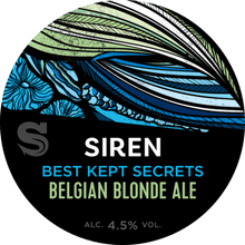 Load image into Gallery viewer, Best Kept Secrets - Siren Craft Brew - Belgian Blonde Ale, 4.5%, 440ml Can
