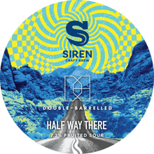 Load image into Gallery viewer, Half Way There - Siren Craft Brew X Double Barrelled - Fruited Sour, 7.2%, 440ml Can
