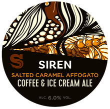 Load image into Gallery viewer, Salted Caramel - Siren Craft Brew - Coffee &amp; Ice Cream Ale, 6%, 440ml Can
