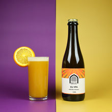 Load image into Gallery viewer, OJ IPA Simcoe &amp; Mosaic - Vault City - Sour IPA with Orange Juice, 7.4%, 375ml Bottle
