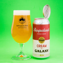 Load image into Gallery viewer, Cream Of Galaxy - Basqueland Brewing Co - Galaxy IPA, 6.5%, 440ml Can
