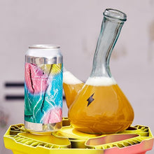 Load image into Gallery viewer, High Politics - Garage Beer Co - Imperial Barcelona Weisse with Pineapple, Mango &amp; Pasionfruit, 7.7%, 440ml Can
