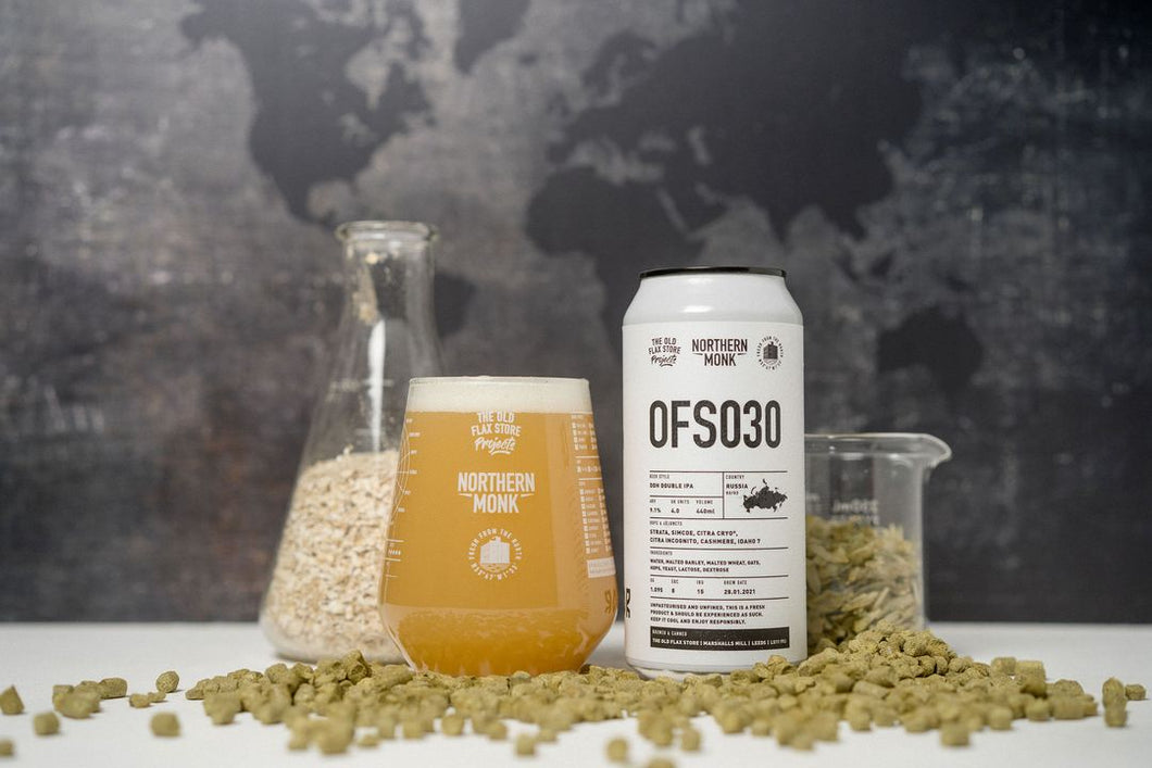 OFS030 - Northern Monk X Zagovar Brewery - DIPA, 9.1%, 440ml Can