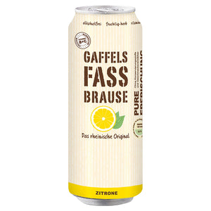 Fassbrause Lemon - Gaffel - Lemon Soda, 0.0%, 500ml Can