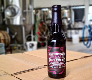 Implements 2021 Coffee & Coconut Edition - Nerd Brewing - Imperial Chocolate Truffle Stout Coffee & Coconut Edition, 11.7%, 330ml Bottle