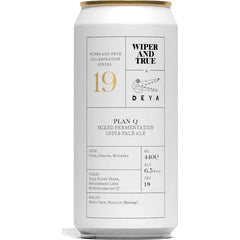 Plan Q - Wiper & True X Deya Brewing - Mixed Fermentation IPA, 6.5%, 440ml Can