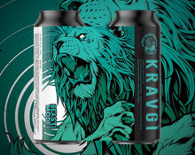 Load image into Gallery viewer, Kravgi - Seven Island Brewery - Imperial Stout with Coffee, Pecan, Peanut, Vanilla, Tonka &amp; Carob, 12%, 440ml Can

