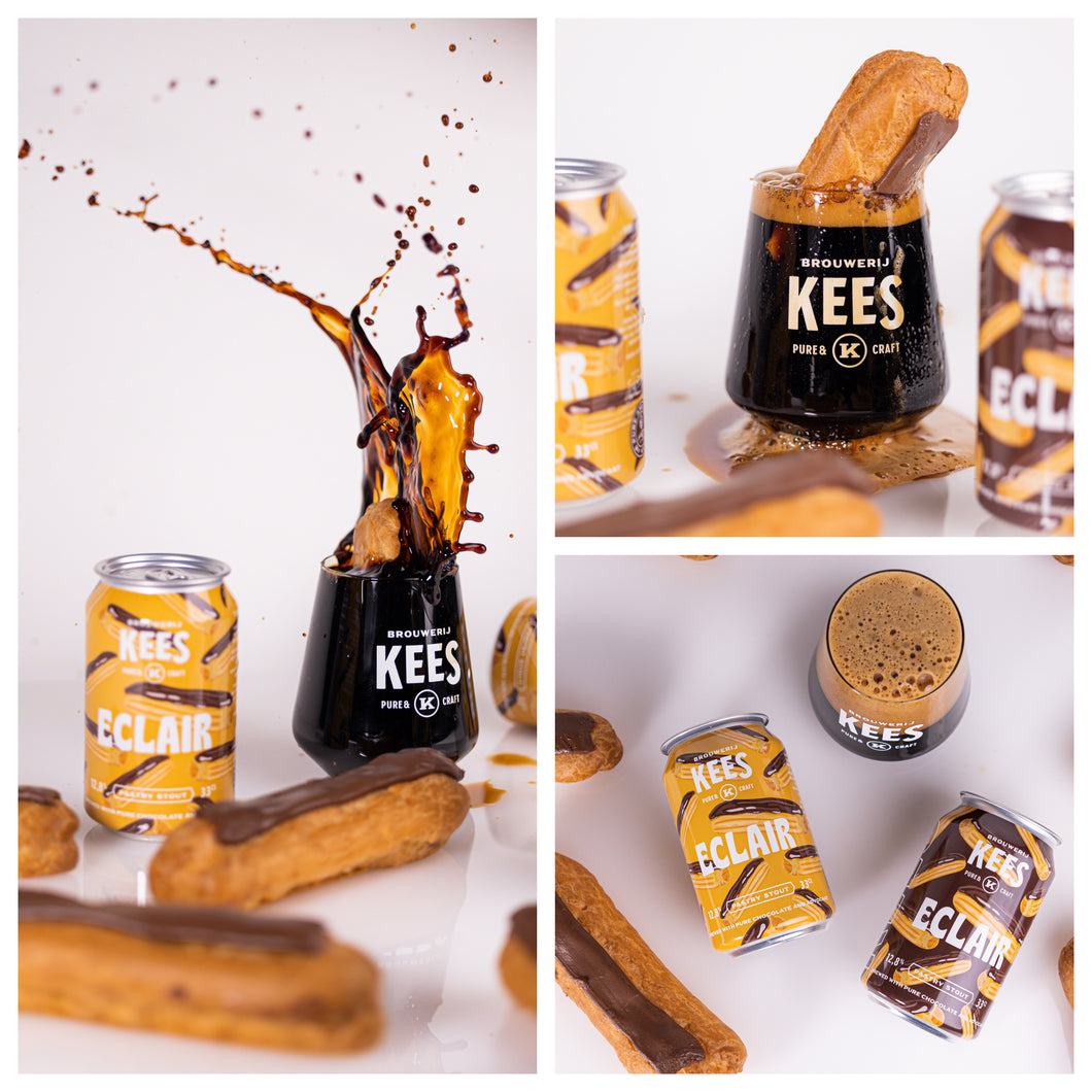 Eclair - Brouwerij Kees - Pastry Imperial Stout, 12.8%, 330ml Can