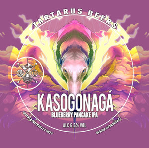 Kasoganaga - Tartarus Beers - Blueberry Pancake IPA, 6.5%, 330ml Bottle