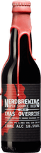 Load image into Gallery viewer, Xmas Override 2020 - Nerd Brewing - Imperial Chocolate Orange Milkshake Stout, 10.5%, 330ml Bottle
