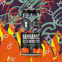 Load image into Gallery viewer, Barbaric Eccentricity - Wilde Child Brewing Co X Weird Beard - West Coast DIPA, 8%, 440ml Can
