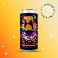 Load image into Gallery viewer, Live Forever - Basqueland Brewing Co X Dugges Bryggeri - Raspberry Imperial Pastry Stout, 10.5%, 440ml Can
