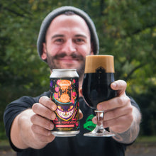 Load image into Gallery viewer, Live Forever - Basqueland Brewing Co X Dugges Bryggeri - Raspberry Imperial Pastry Stout, 10.5%, 440ml Can
